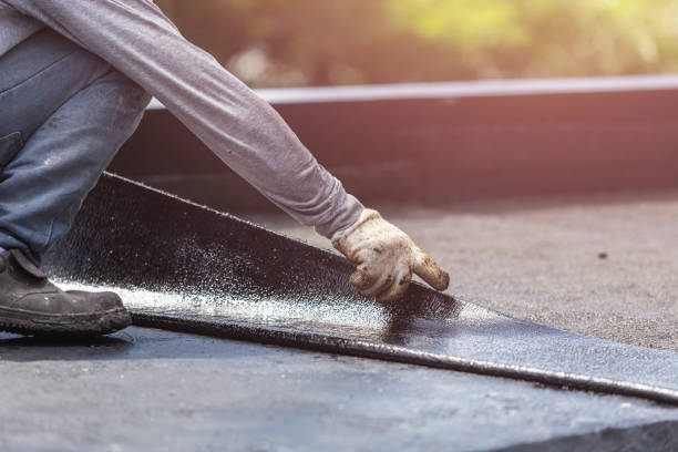Professional Waterproofing technician working in Gasport, NY